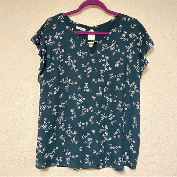 Maurices Tops - Maurices XL Floral Green Top